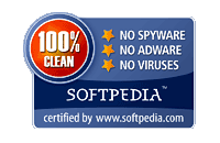 100% CLEAN Award by Softpedia